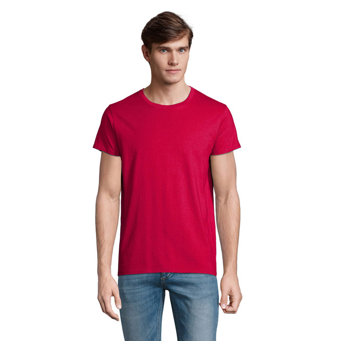 Tshirt coton bio promotionnel homme 150g - CRUSADER Fuchsia 1